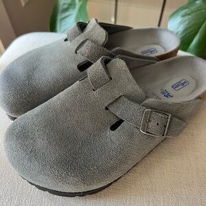 Birkenstock Boston soft footbed basalt gray 36